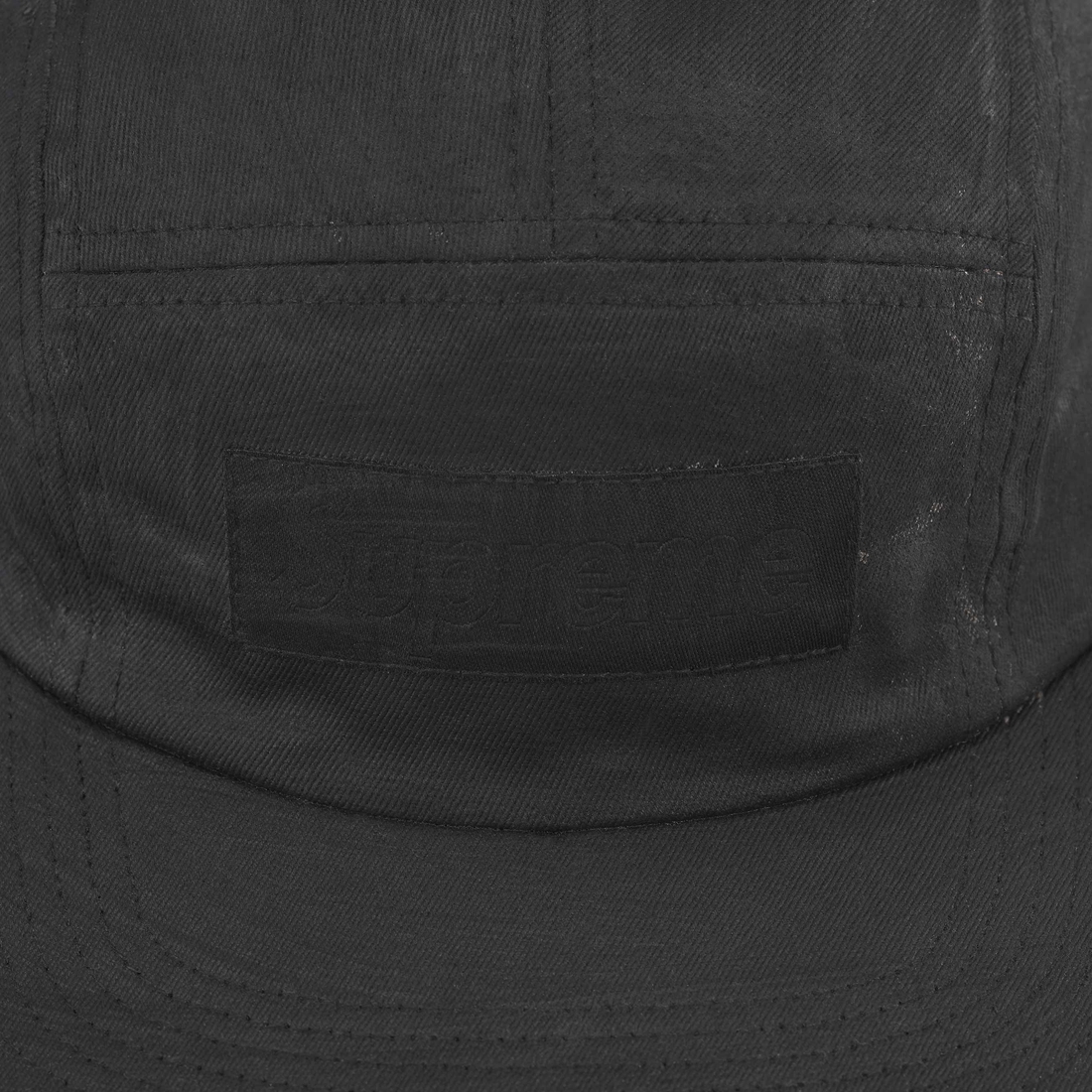 Supreme Supreme MM6 Maison Margiela Painted Camp Cap (SS24) - Black - $88