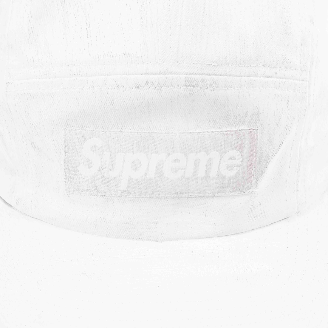 Supreme Supreme MM6 Maison Margiela Painted Camp Cap (SS24) - White - $88