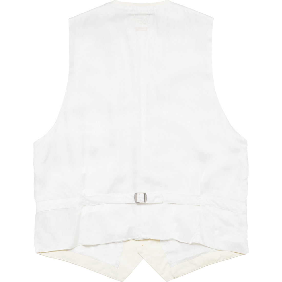 Supreme Supreme MM6 Maison Margiela Washed Cotton Suit Vest (SS24) - Cream - $268