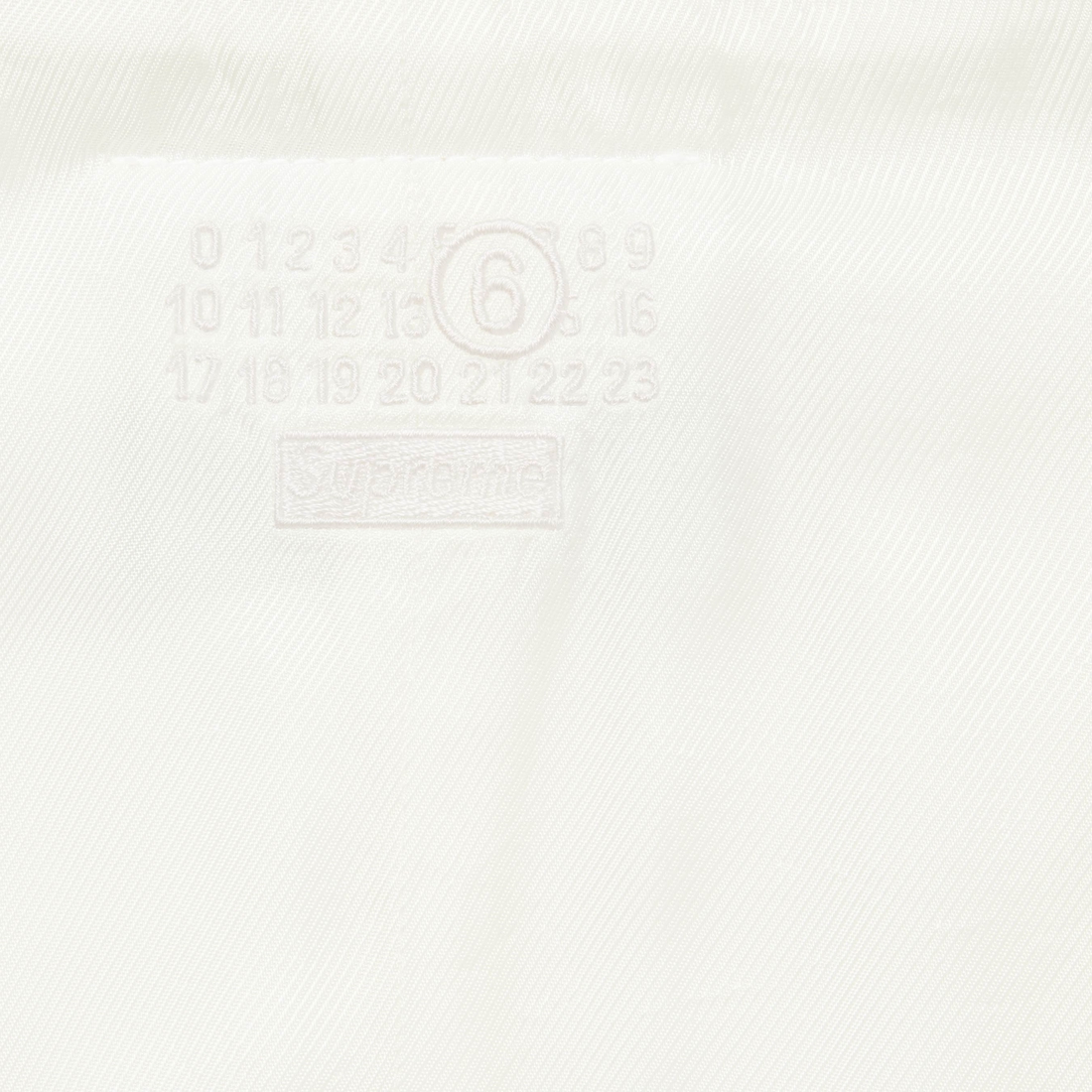Supreme Supreme MM6 Maison Margiela Washed Cotton Suit Vest (SS24) - Cream - $268