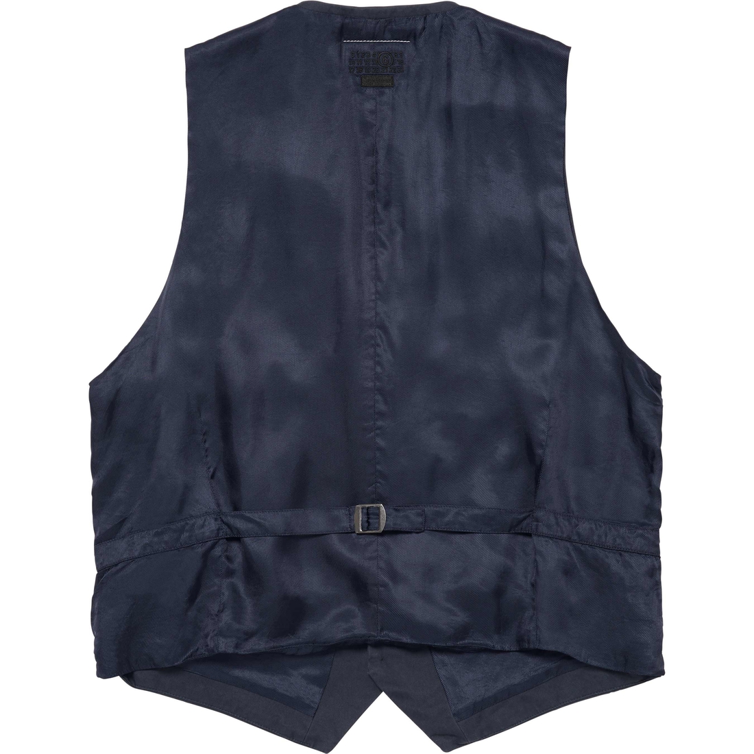 Supreme Supreme MM6 Maison Margiela Washed Cotton Suit Vest (SS24) - Navy - $268