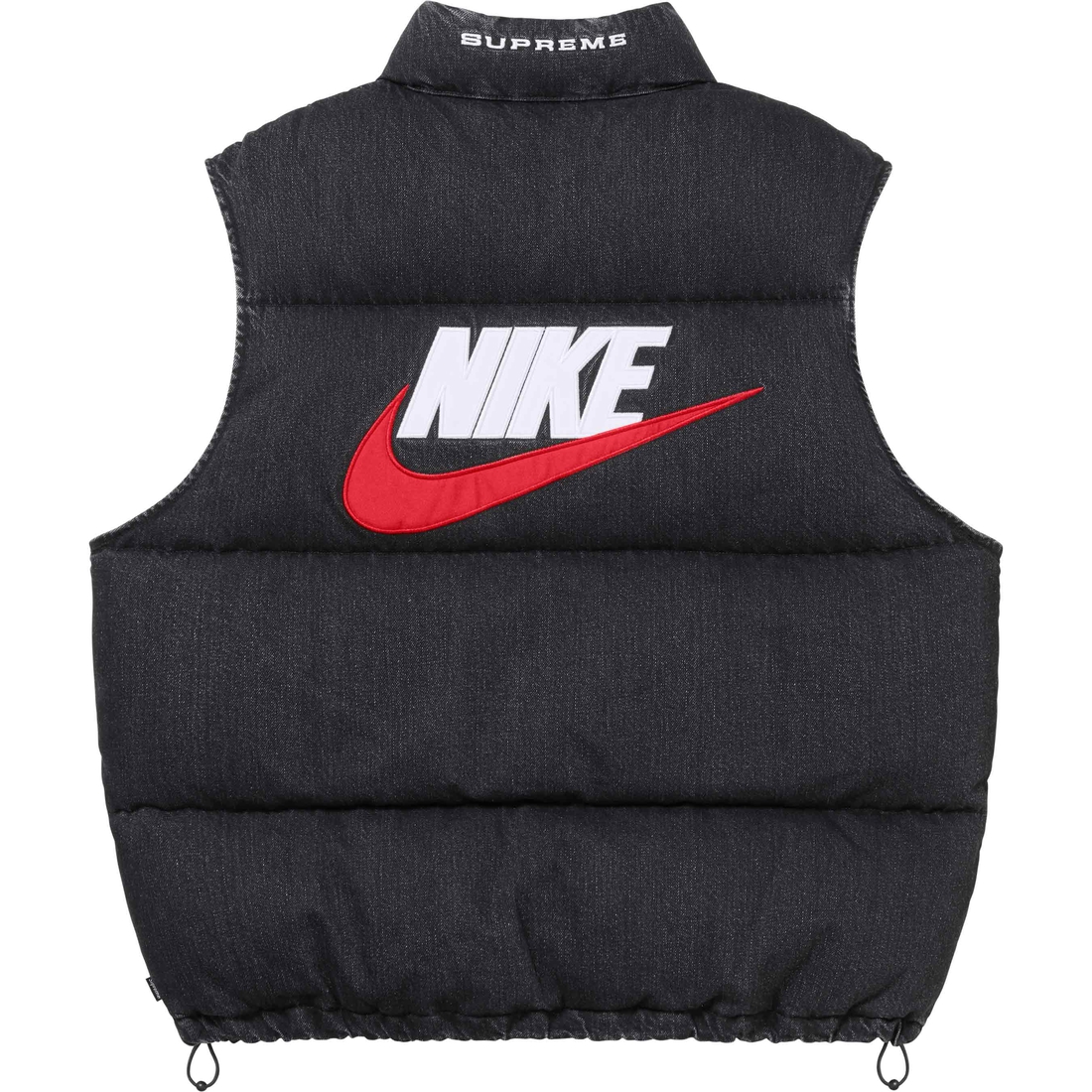 Supreme Supreme Nike Denim Puffer Vest (SS24) - Black - $178