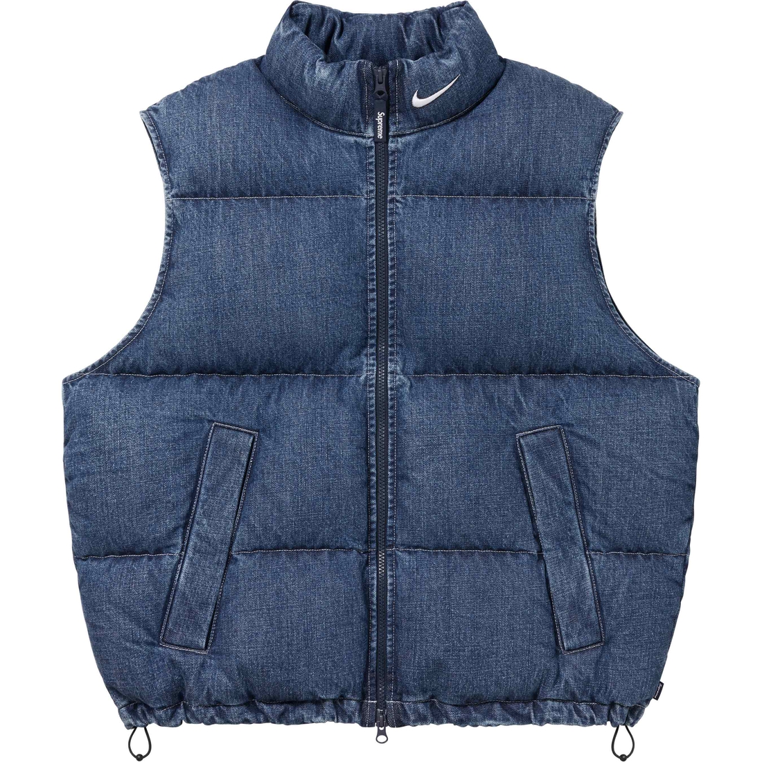 Supreme Supreme Nike Denim Puffer Vest (SS24) - Indigo - $178