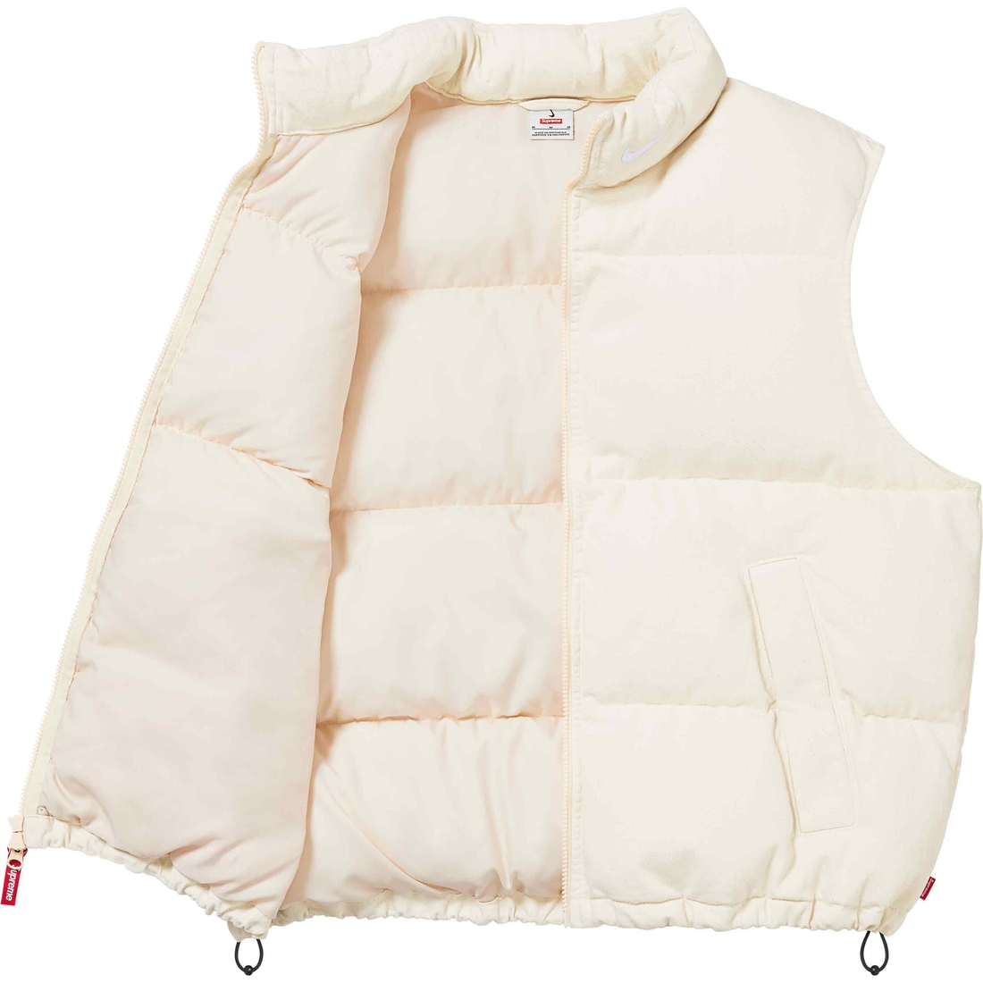 Supreme Supreme Nike Denim Puffer Vest (SS24) - Natural - $178