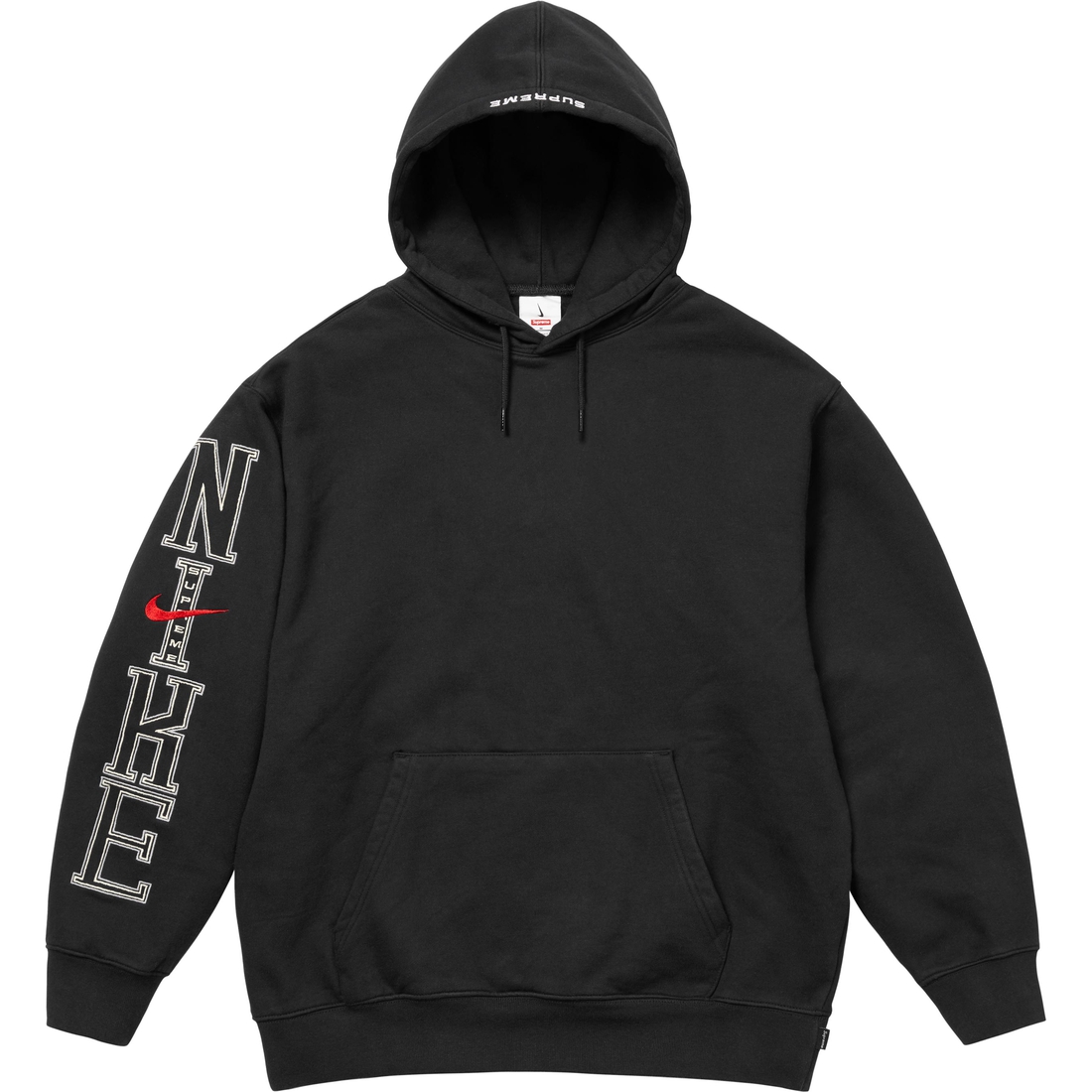 Supreme Supreme Nike Hooded Sweatshirt (SS24) - Black - $148