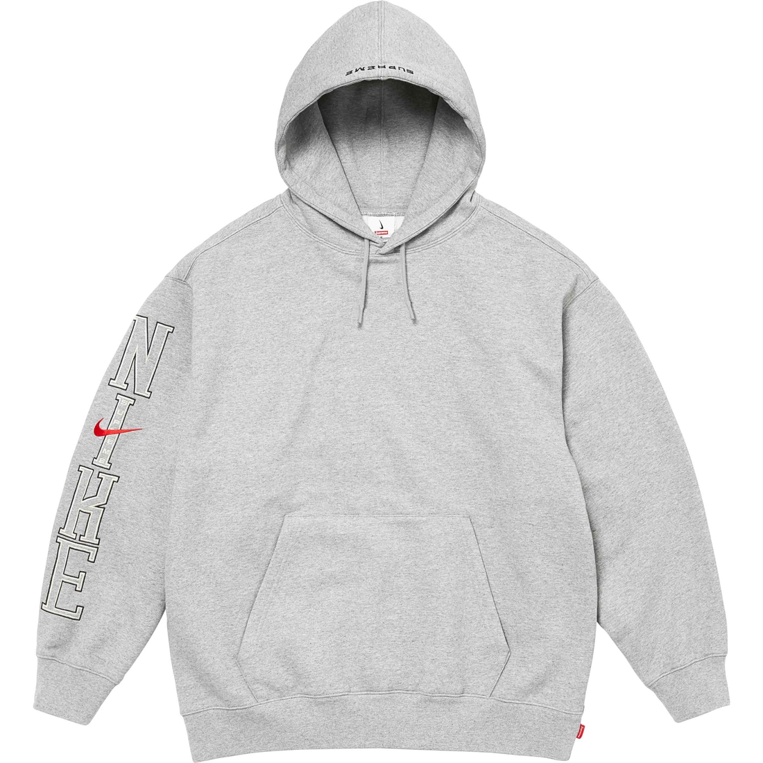 Supreme Supreme Nike Hooded Sweatshirt (SS24) - Heather Grey - $148