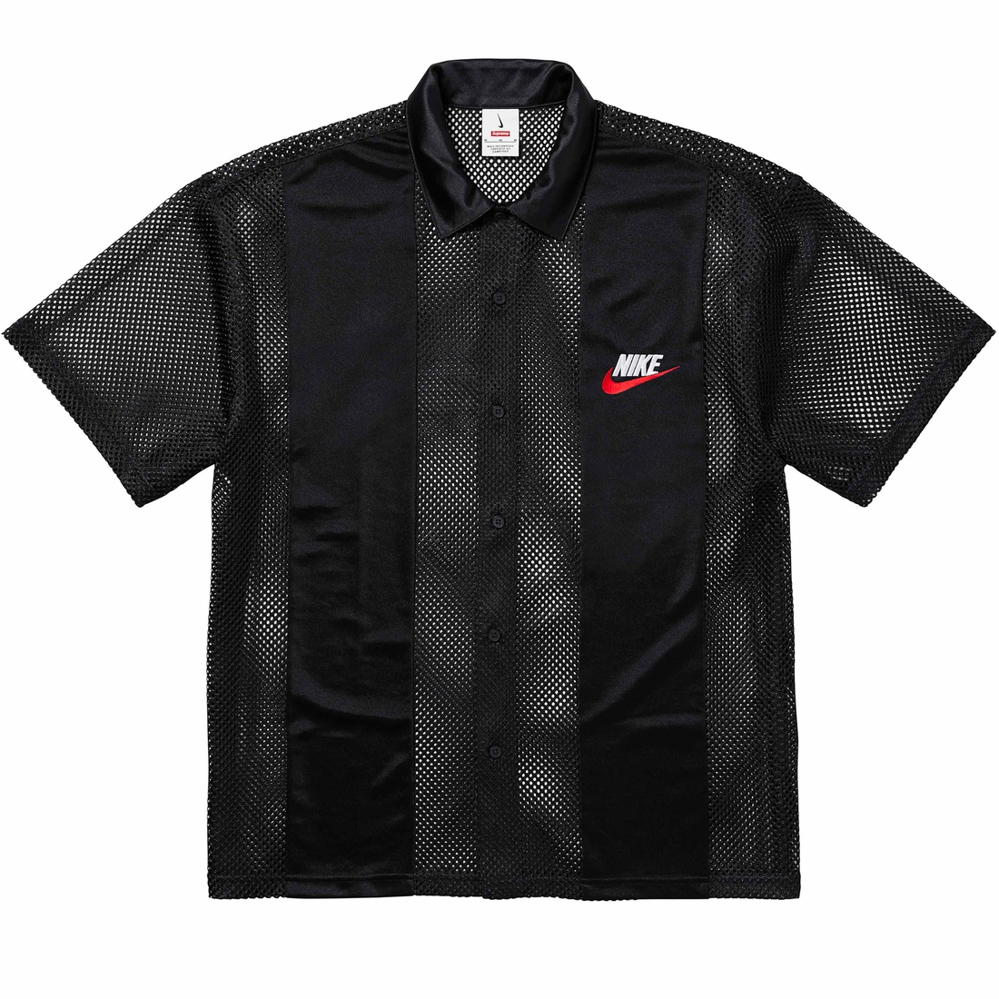 Supreme Supreme Nike Mesh S S Shirt (SS24) - Black - $128
