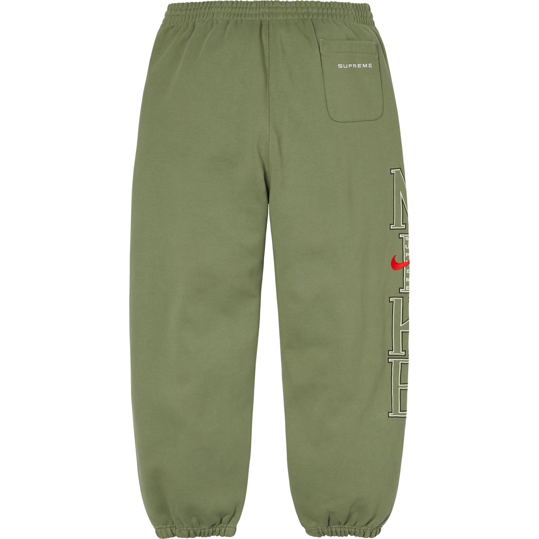 Supreme Supreme Nike Sweatpant (SS24) - Olive - $138