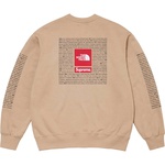 Supreme Supreme The North Face Crewneck (SS24) - Khaki