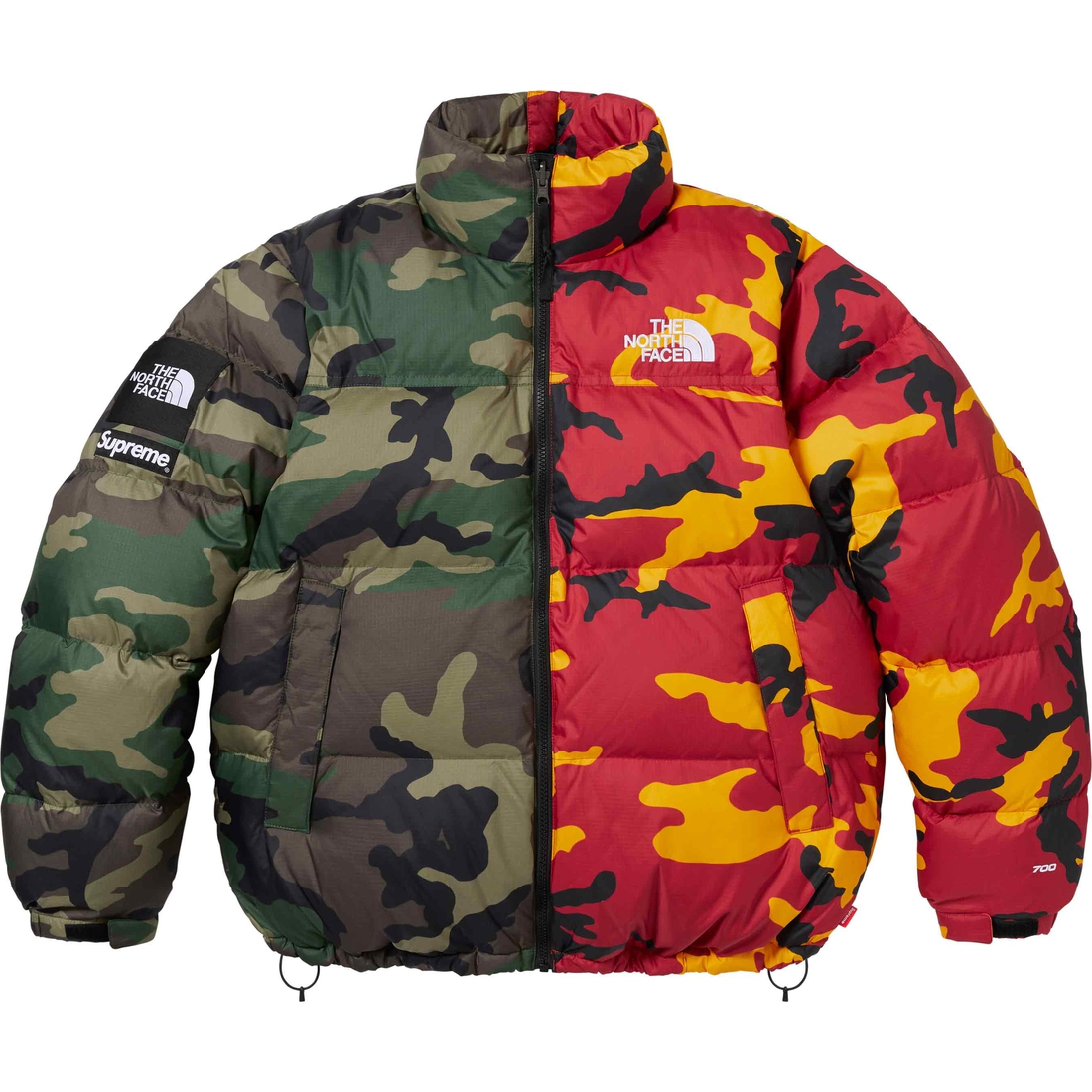 Supreme Supreme The North Face Split Nuptse Jacket (SS24) - Camo - $398