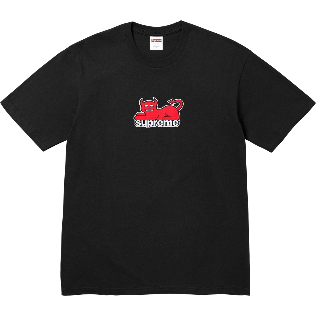 Supreme Supreme Toy Machine Devil Cat Tee (SS24) - Black - $44