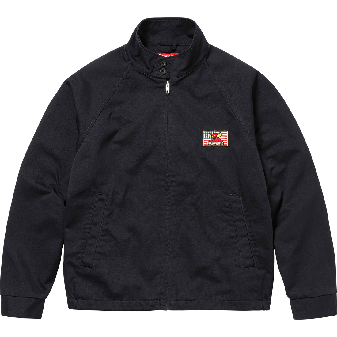 Supreme Supreme Toy Machine Harrington Jacket (SS24) - Black - $188