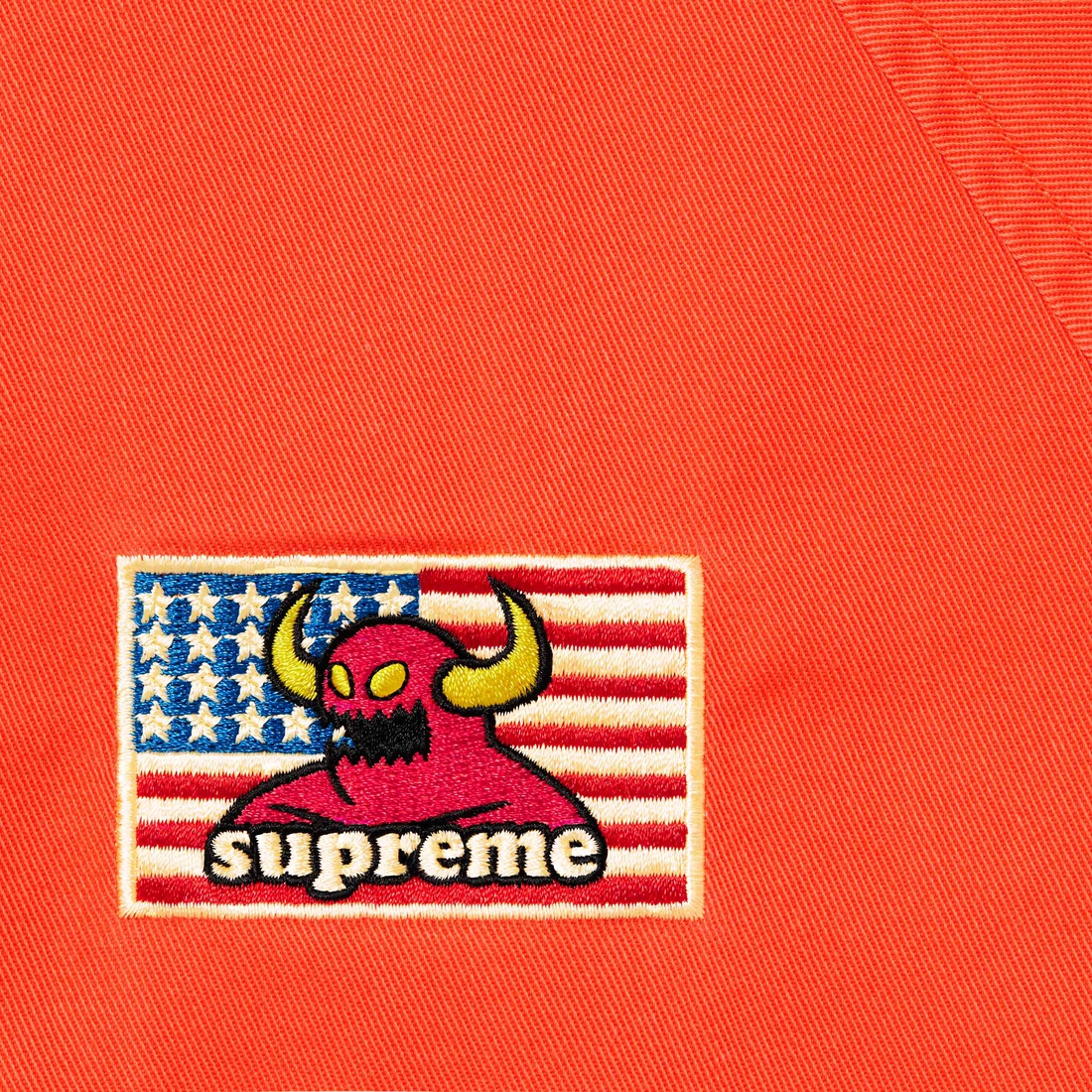 Supreme Supreme Toy Machine Harrington Jacket (SS24) - Bright Orange - $188