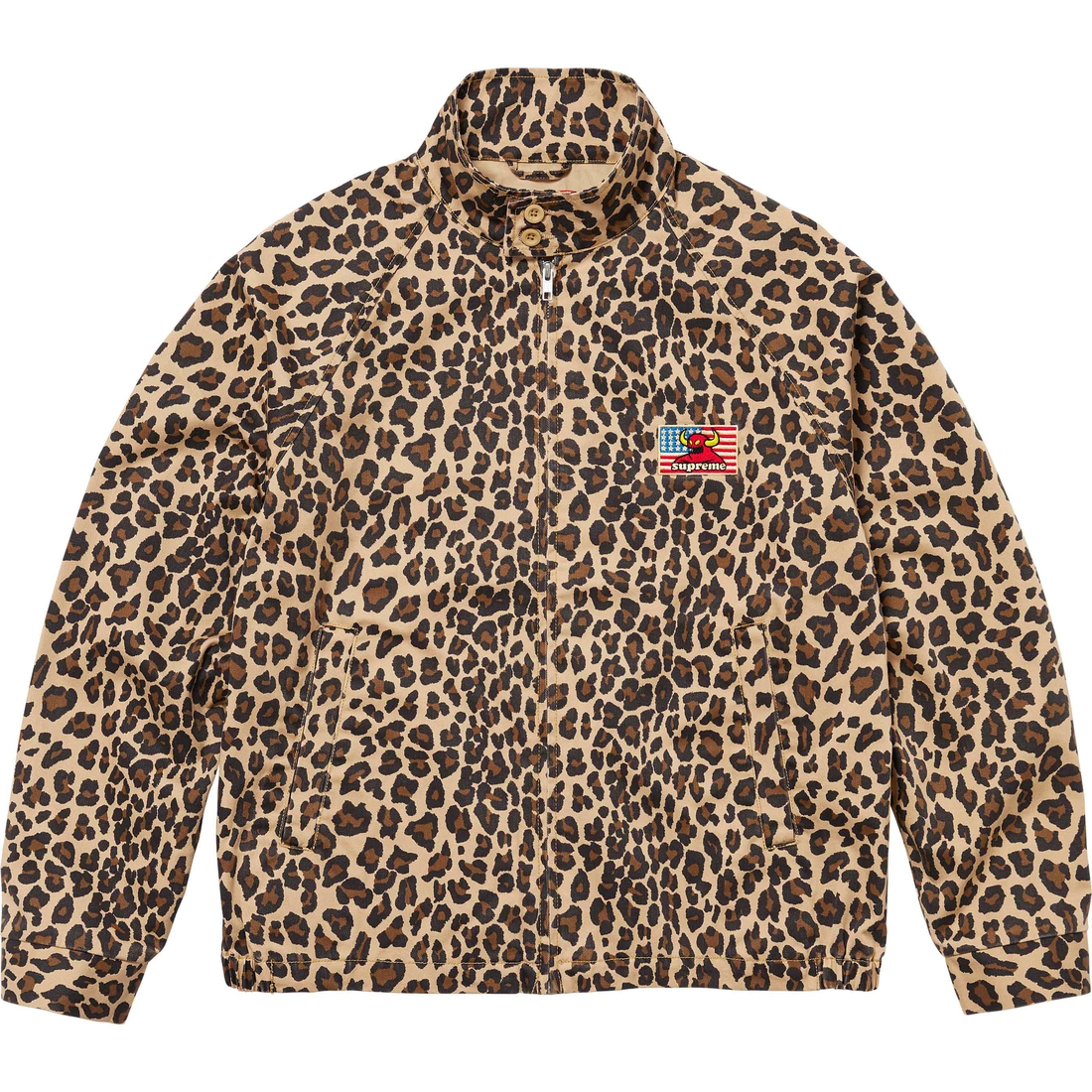 Supreme Supreme Toy Machine Harrington Jacket (SS24) - Leopard - $188