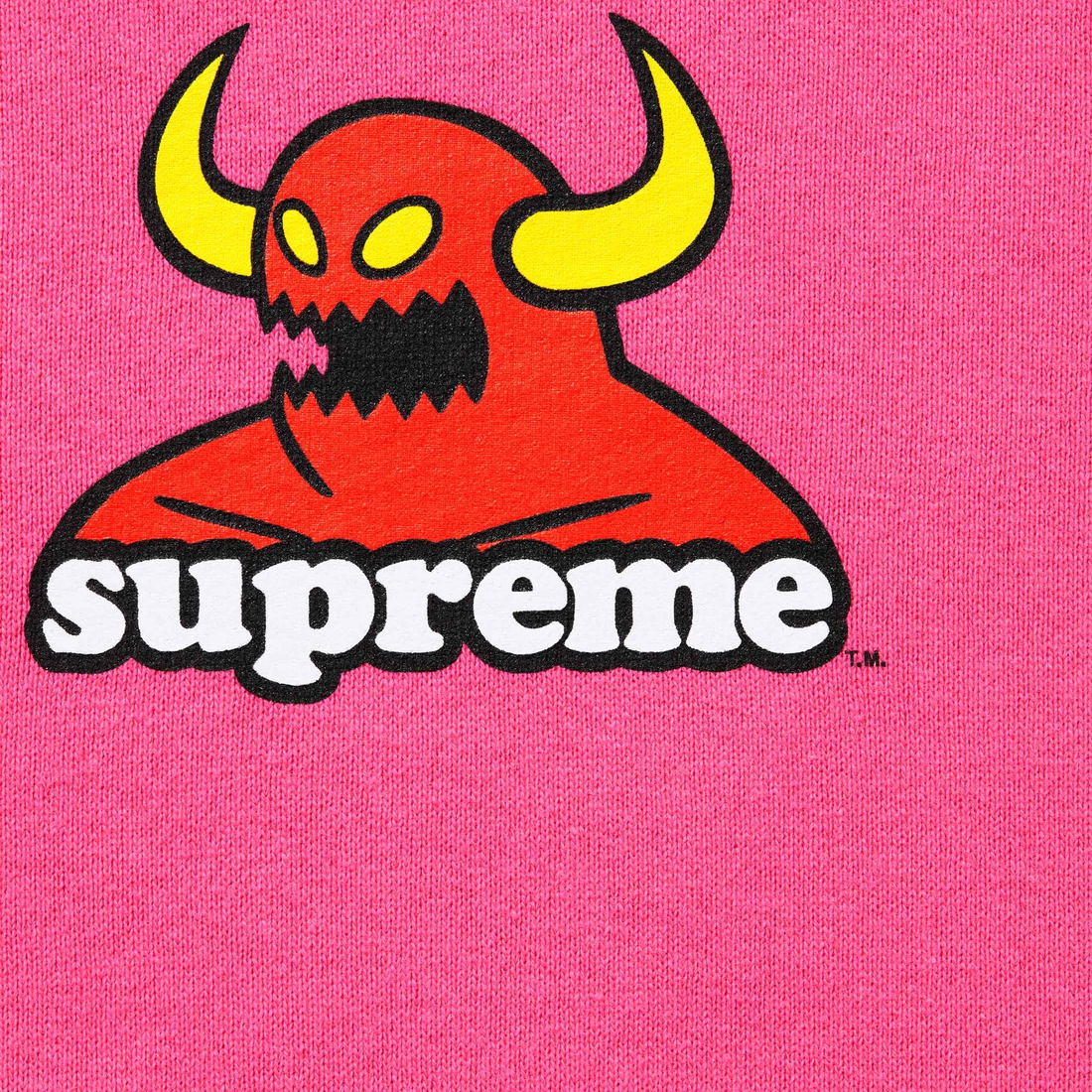 Supreme Supreme Toy Machine Hooded Sweatshirt (SS24) - Magenta - $168