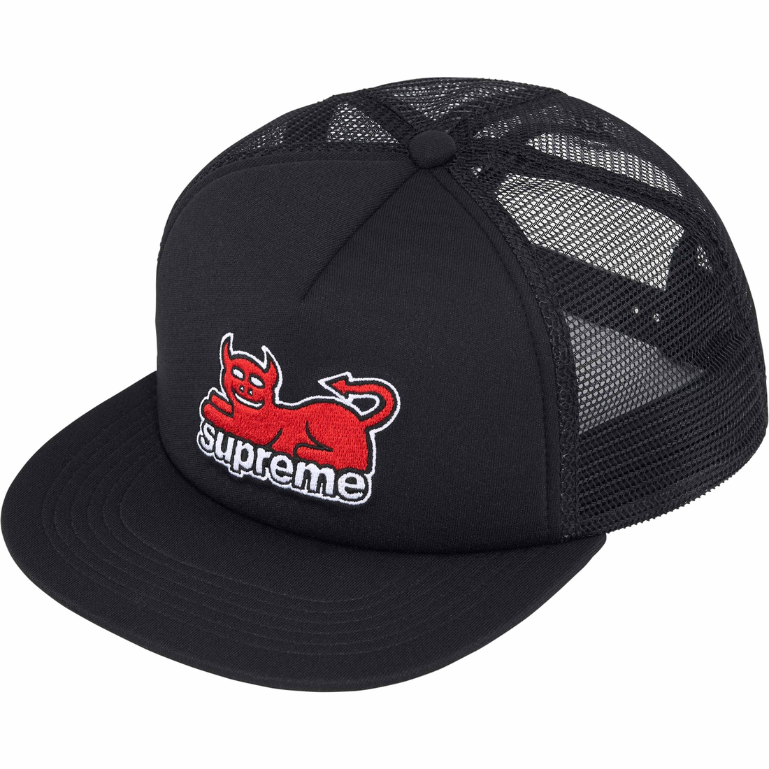 Supreme Supreme Toy Machine Mesh Back 5-Panel (SS24) - Black - $48