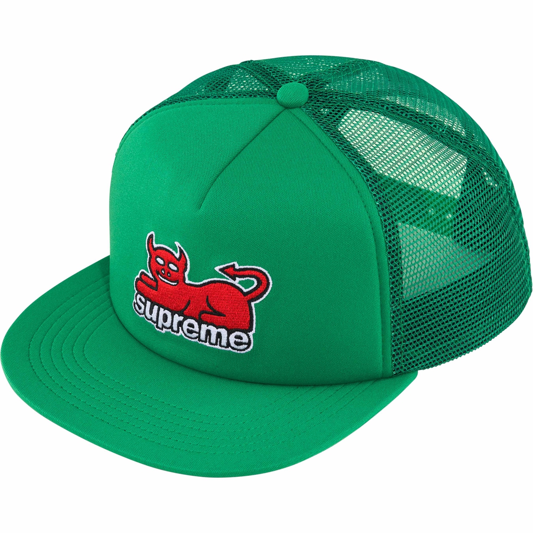 Supreme Supreme Toy Machine Mesh Back 5-Panel (SS24) - Green - $48
