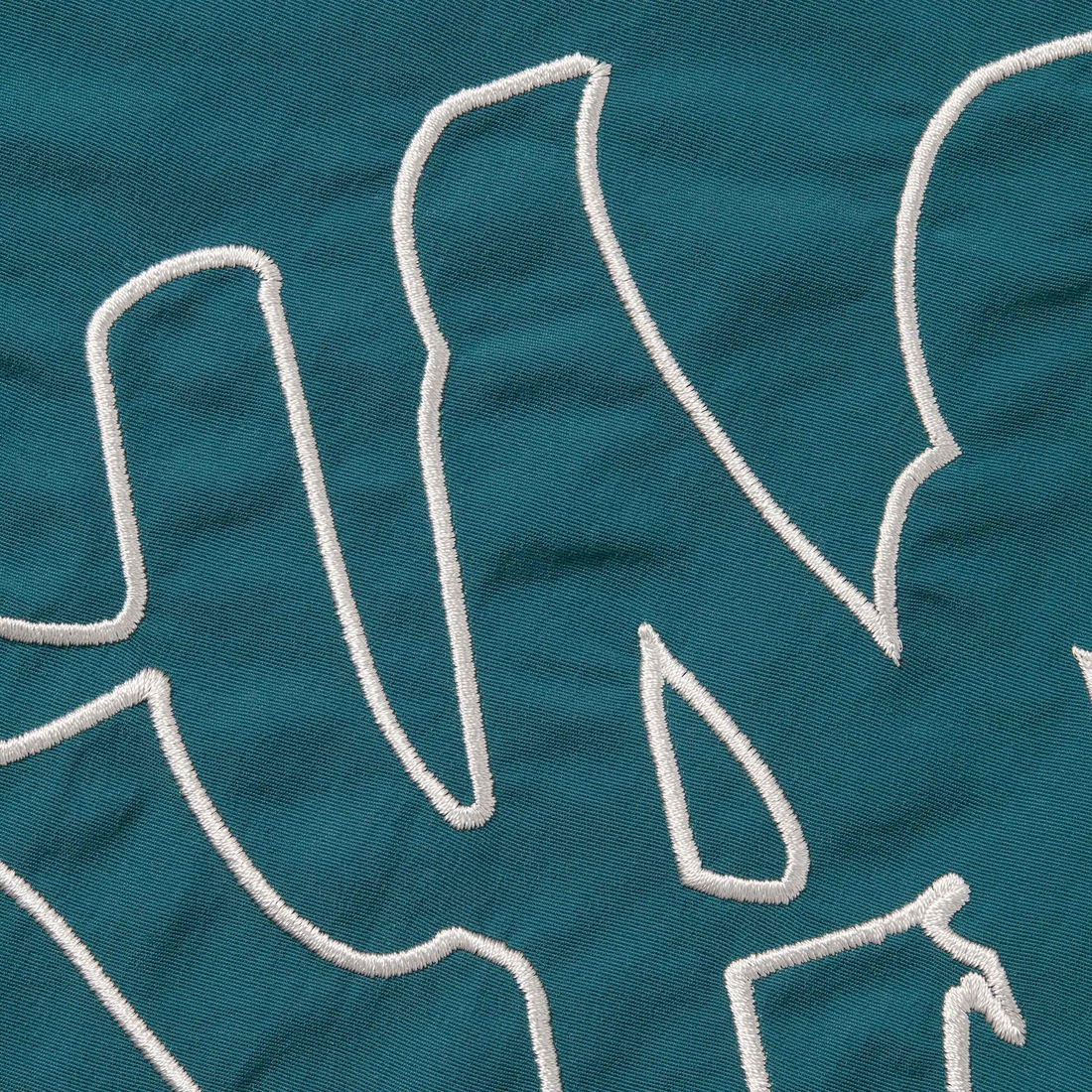 Supreme Tag Nylon Short (SS24) - Teal - $110