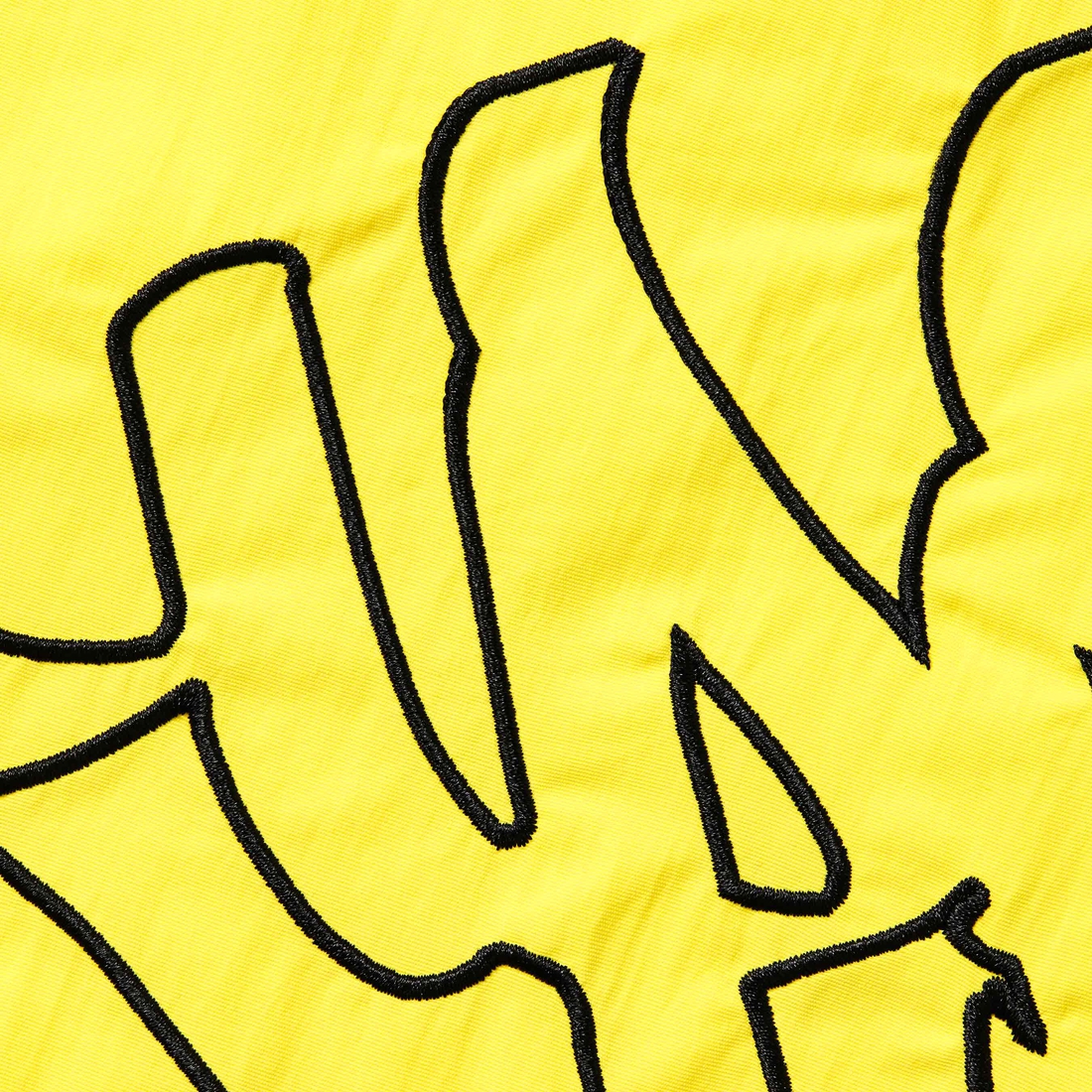 Supreme Tag Nylon Short (SS24) - Yellow - $110