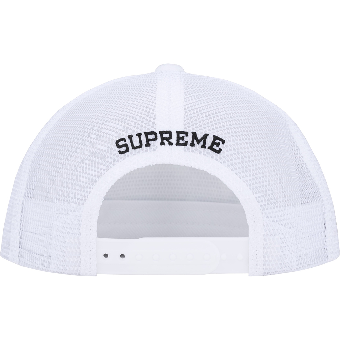 Supreme Terry Mesh Back 5-Panel (SS24) - White - $48