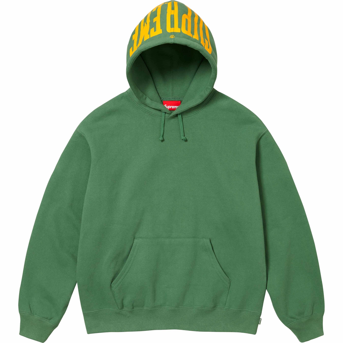 Supreme Warm Up Hooded Sweatshirt (SS24) - Dusty Green - $158