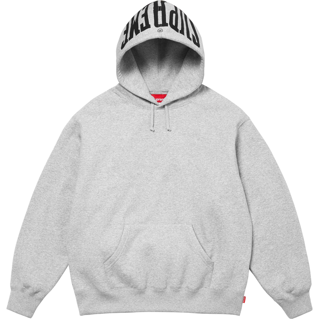 Supreme Warm Up Hooded Sweatshirt (SS24) - Heather Grey - $158