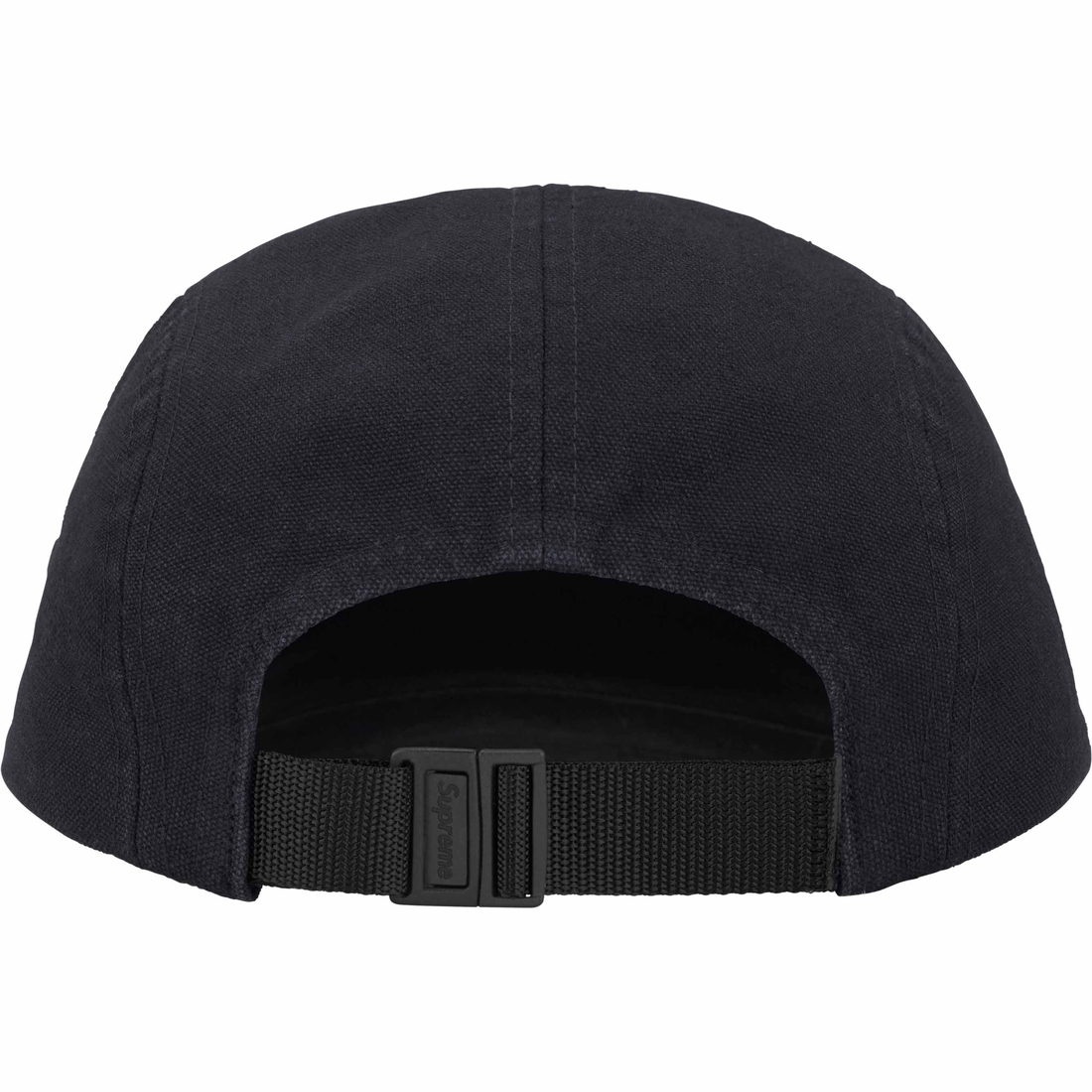 Supreme Washed Canvas Camp Cap (SS24) - Black - $54