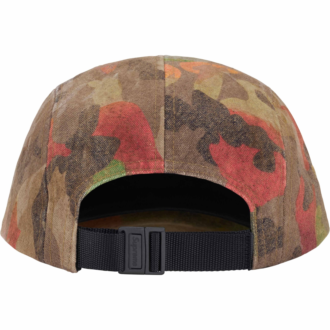 Supreme Washed Canvas Camp Cap (SS24) - Tan Camo - $54
