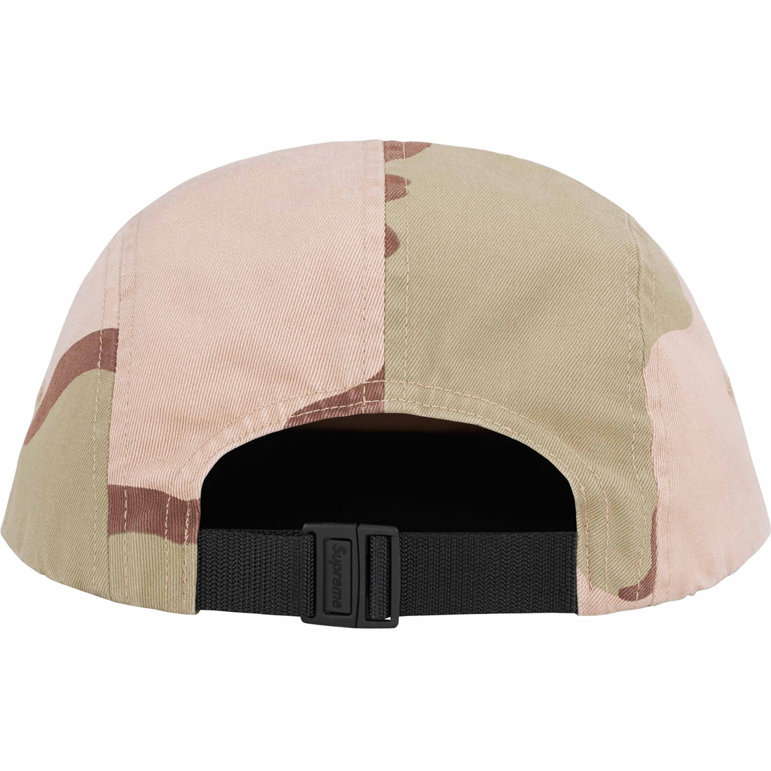 Supreme Washed Chino Twill Camp Cap (SS24) - Desert Camo - $48