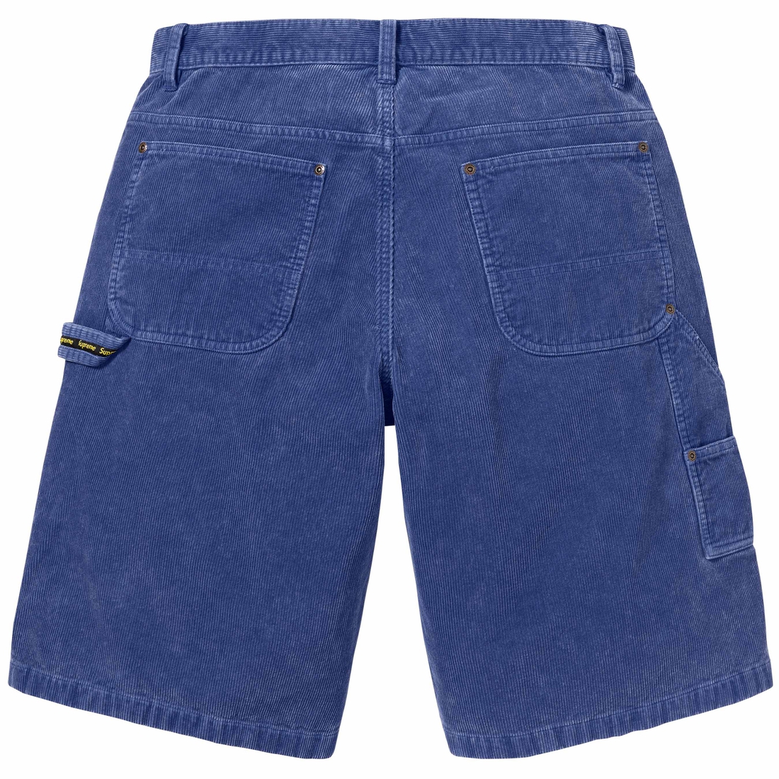 Supreme Washed Corduroy Double Knee Painter Short (SS24) - Blue - $128