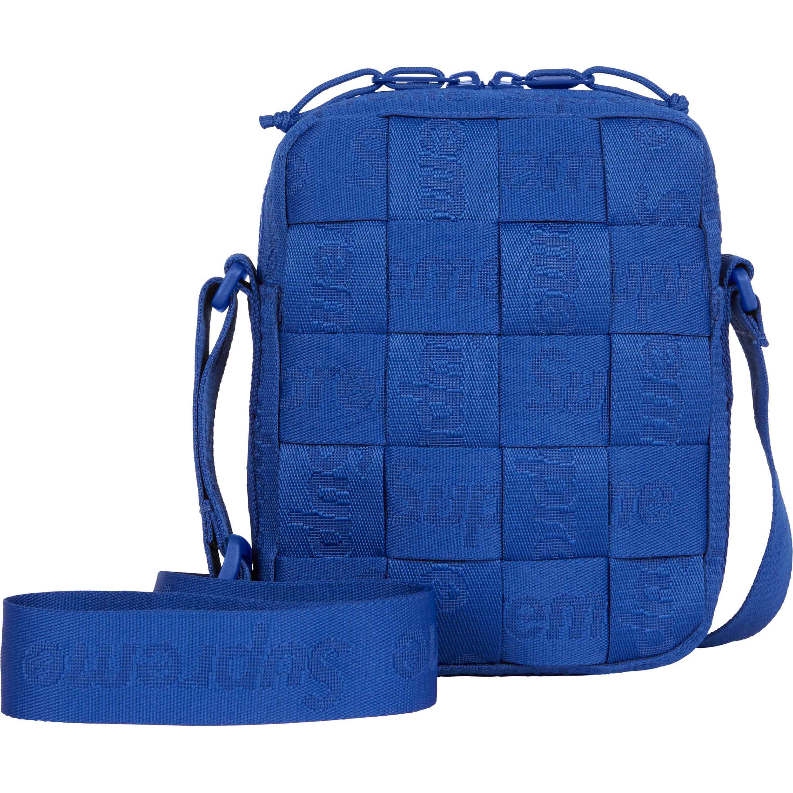 Supreme Woven Shoulder Bag (SS24) - Royal - $78