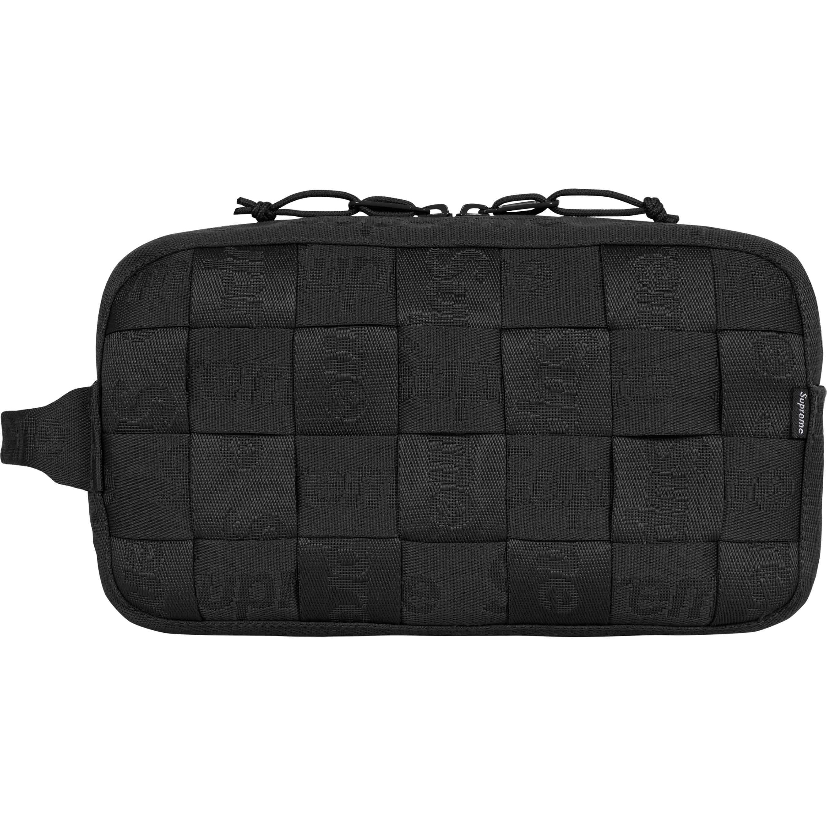 Supreme Woven Utility Bag (SS24) - Black - $78