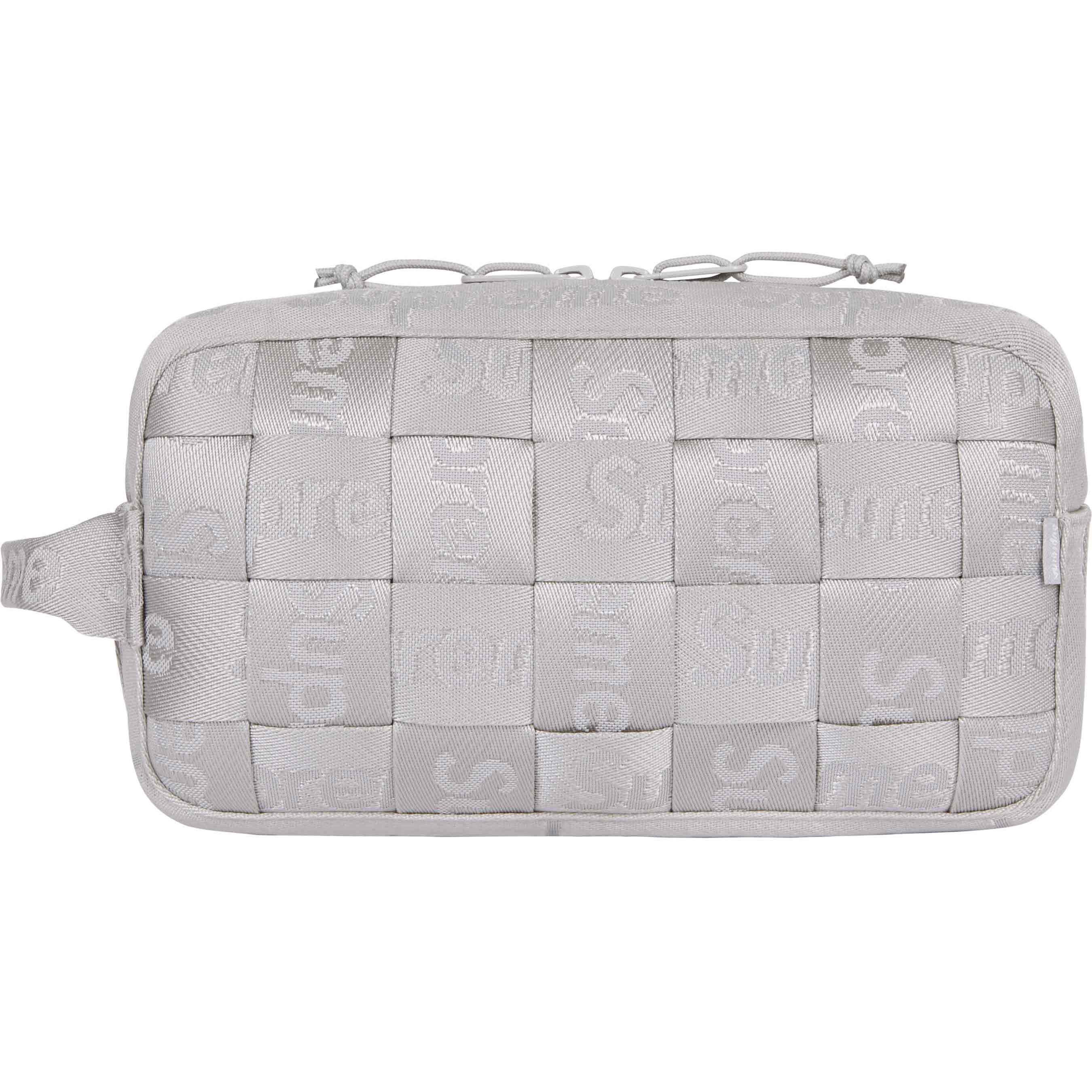 Supreme Woven Utility Bag (SS24) - Grey - $78