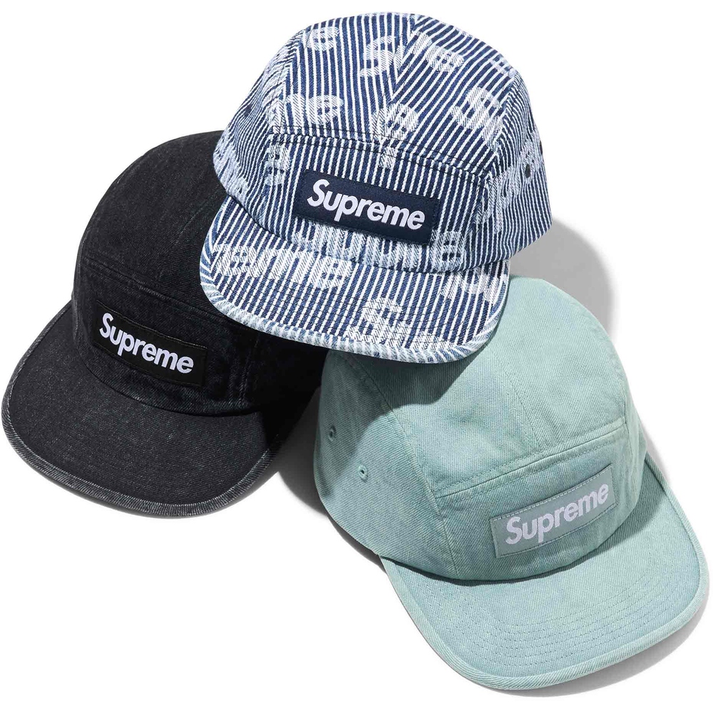 Supreme Denim Camp Cap (SS24) - $48