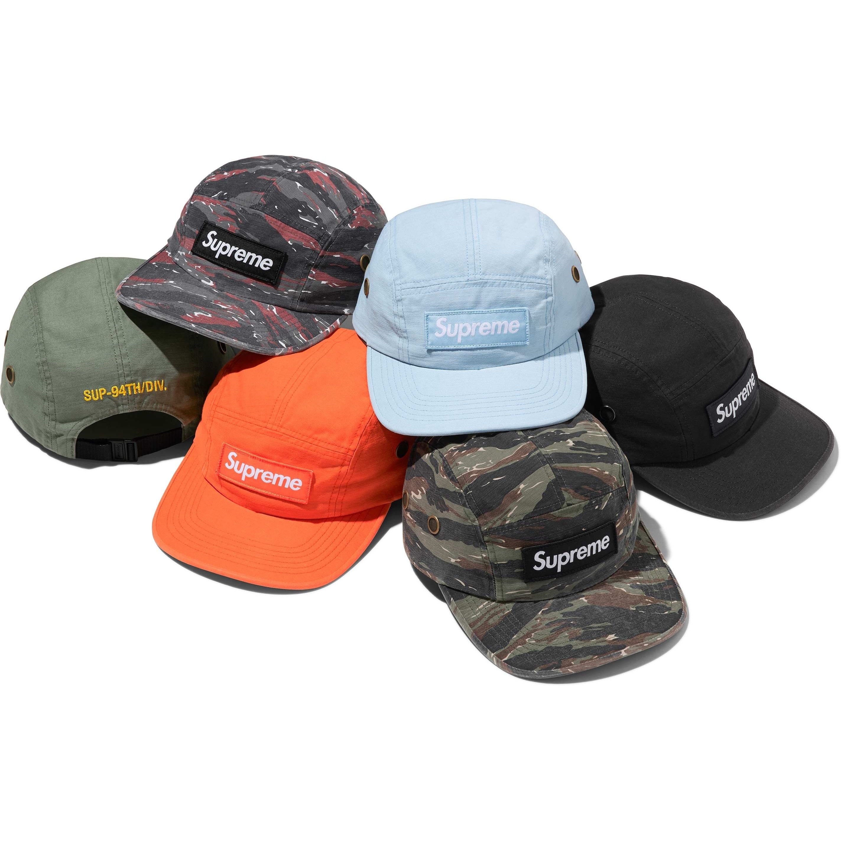 Supreme Military Camp Cap (SS24) - $48