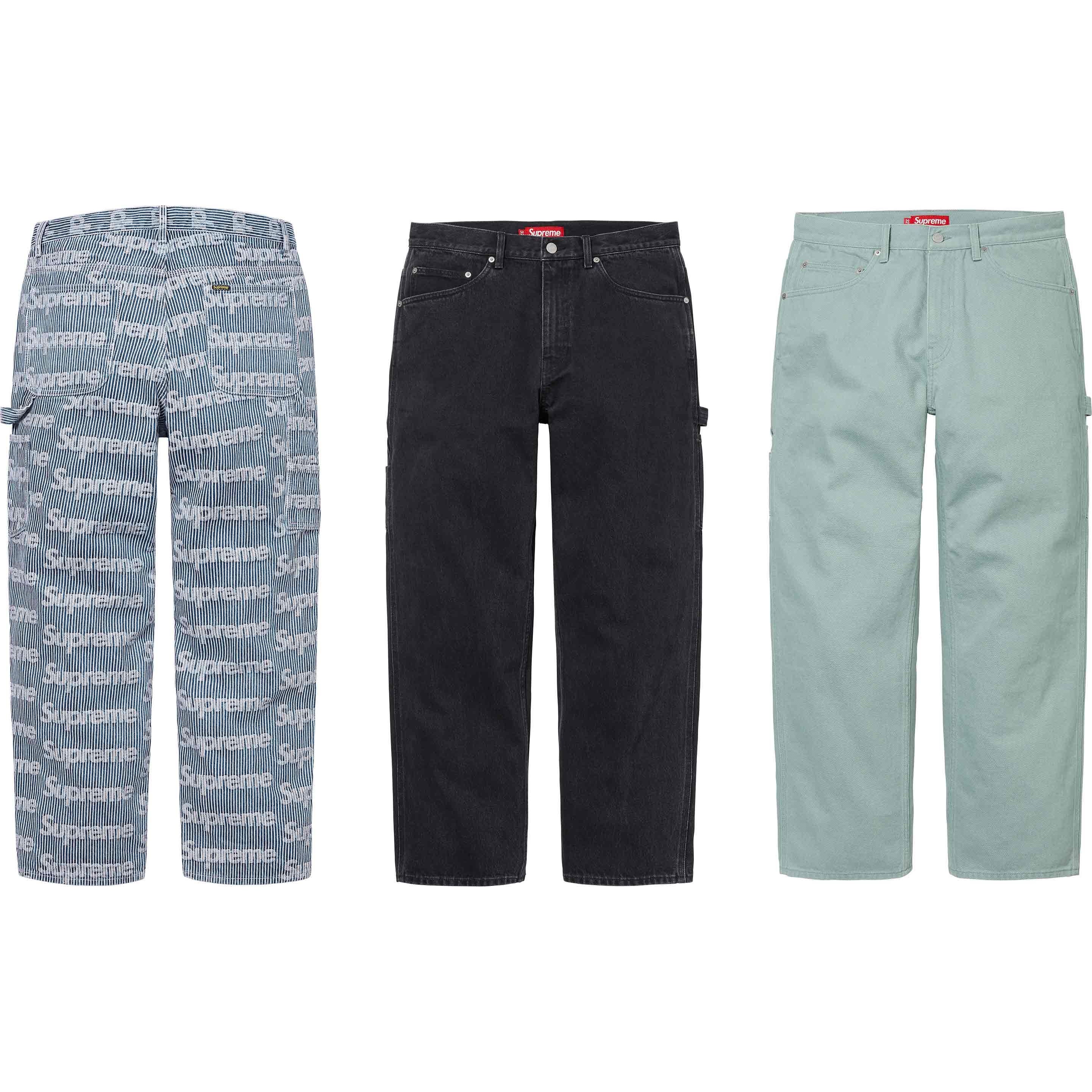 Supreme Denim Painter Pant releasing on Week 15 for spring summer 2024
