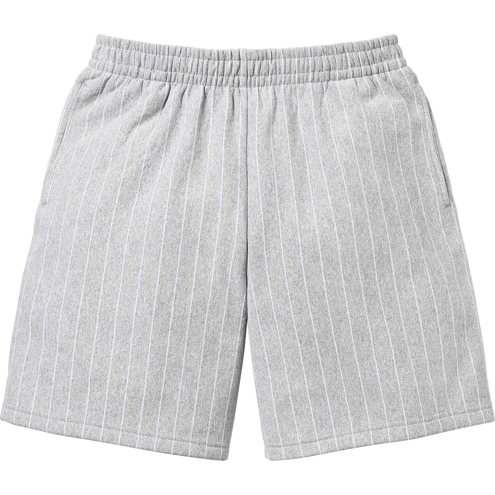 Supreme Pinstripe Sweatshort (SS24) - $118