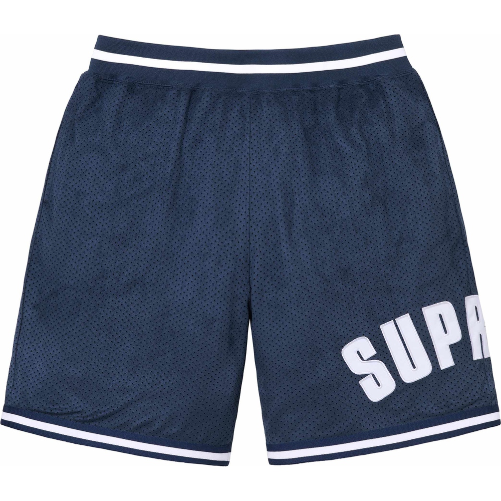 Supreme Ultrasuede Mesh Short (SS24) - $110