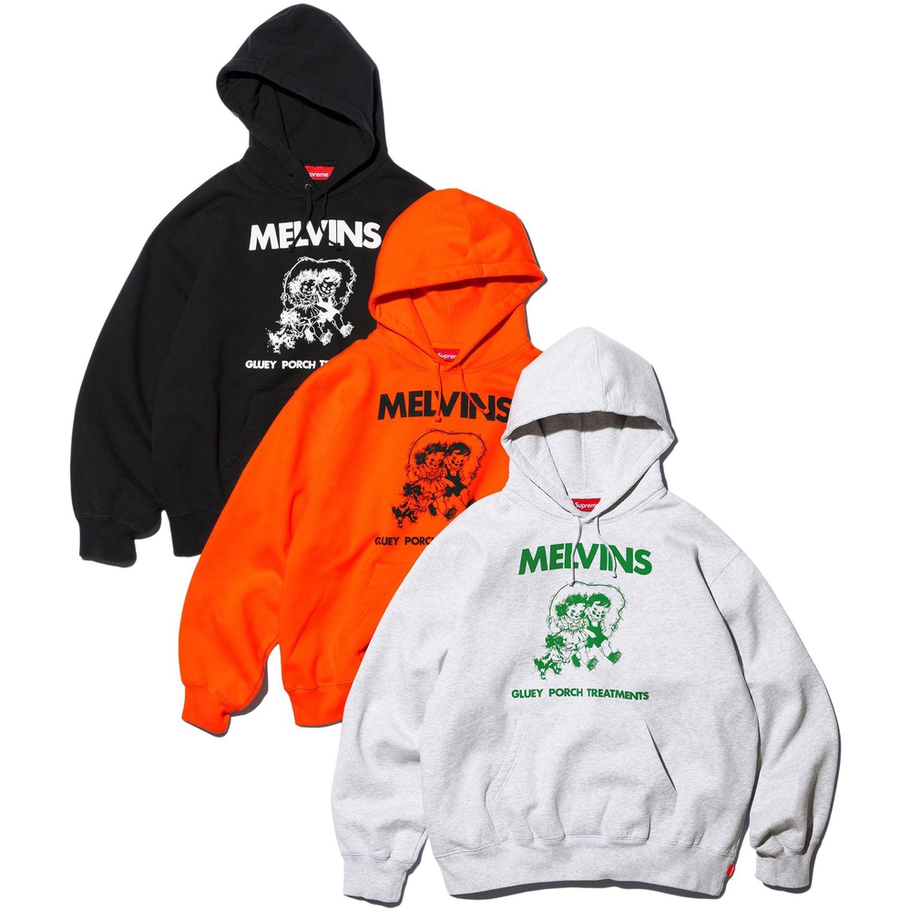 Supreme Melvins Hooded Sweatshirt (SS24) - $168