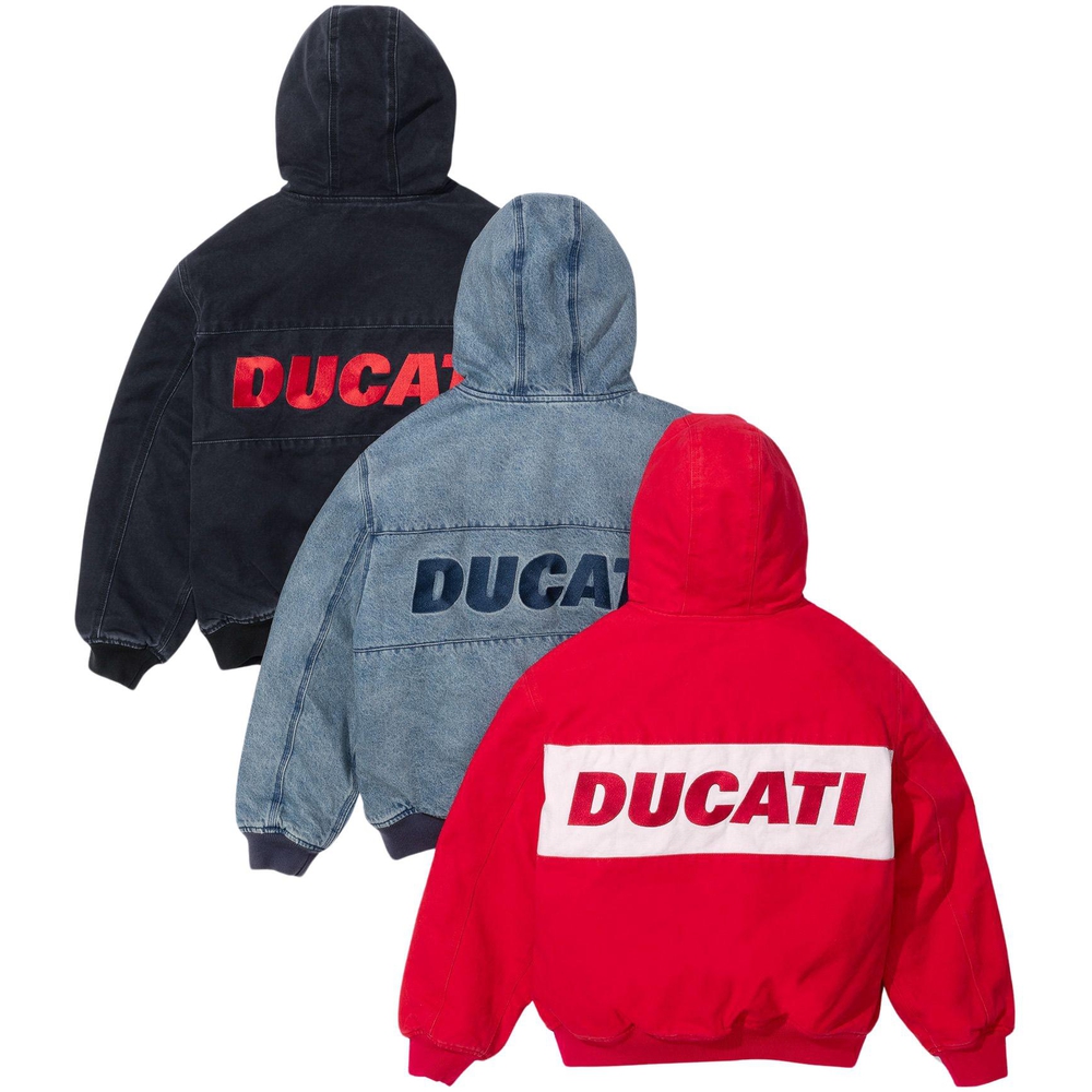 Supreme Supreme Ducati Hooded Racing Jacket (SS24) - $368