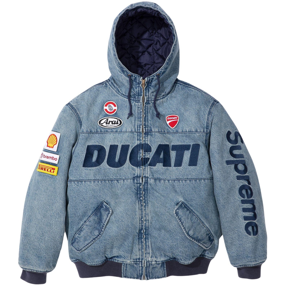 Supreme Supreme Ducati Hooded Racing Jacket (SS24) - $368