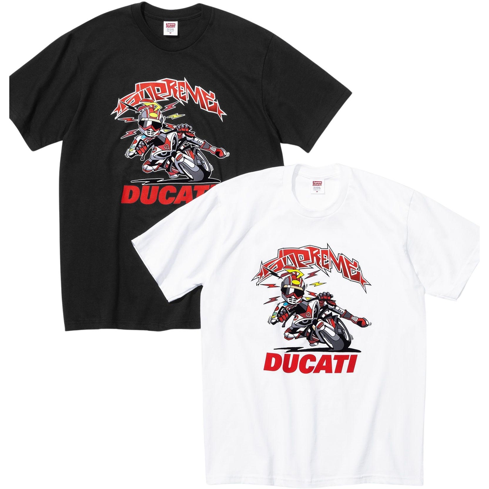Supreme Supreme Ducati Bike Tee releasing on Week 16 for spring summer 2024