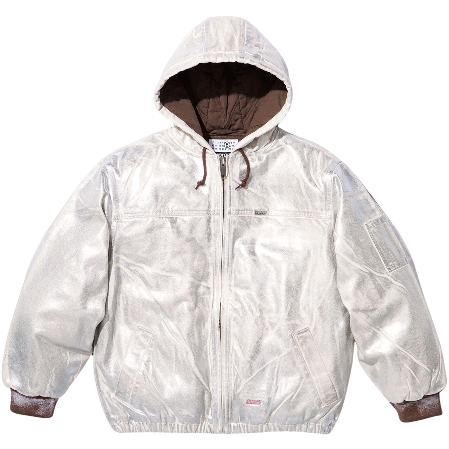 Supreme Supreme MM6 Maison Margiela Foil Hooded Work Jacket (SS24) - $498
