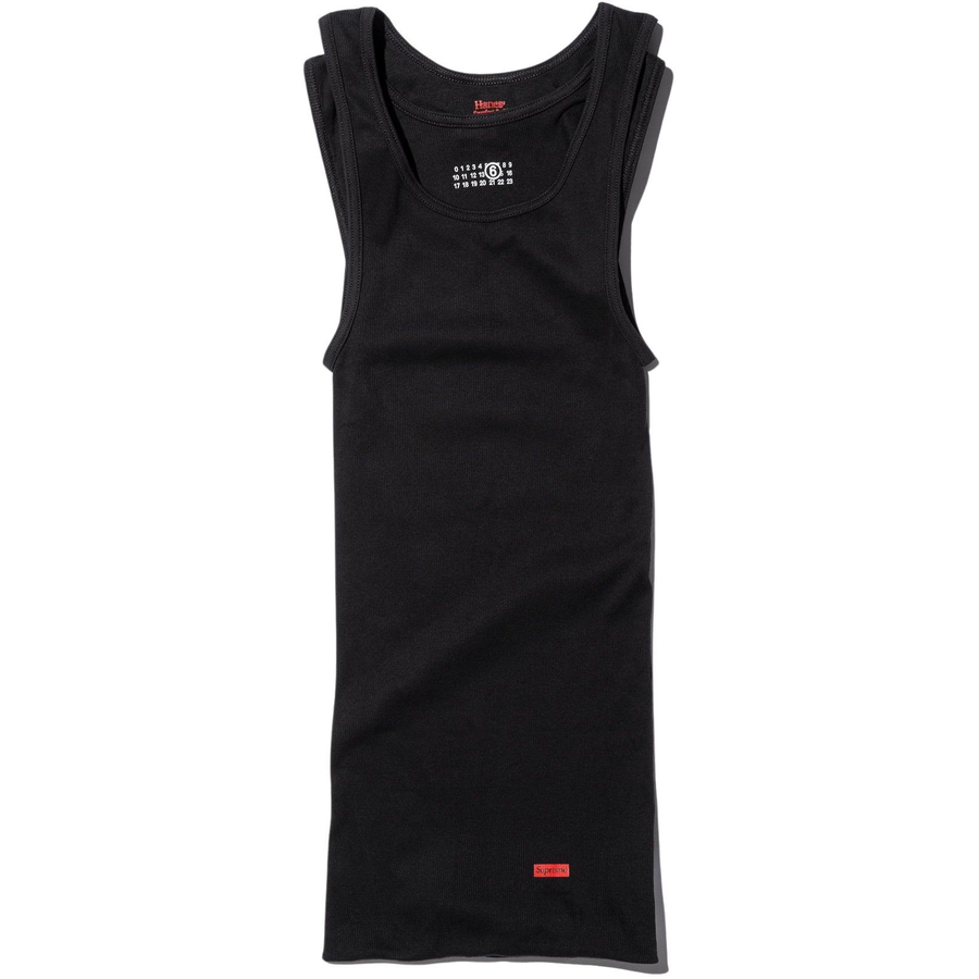 Supreme Supreme MM6 Maison Margiela Hanes Tagless Tank Top (1 Pack) (SS24) - $32