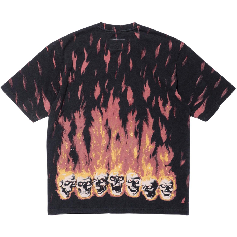 Supreme Supreme MM6 Maison Margiela Liquid Blue Oversized Tee (SS24) - $110