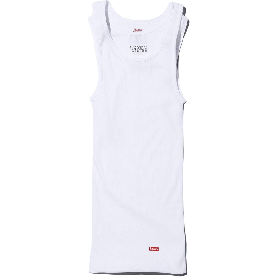 Supreme Supreme MM6 Maison Margiela Hanes Tagless Tank Top (1 Pack) (SS24) - $32
