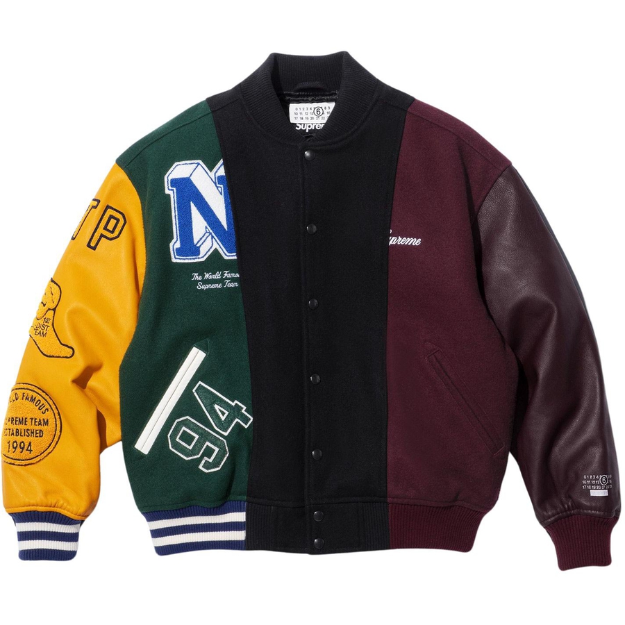 Supreme Supreme MM6 Maison Margiela Split Varsity Jacket (SS24) - $698