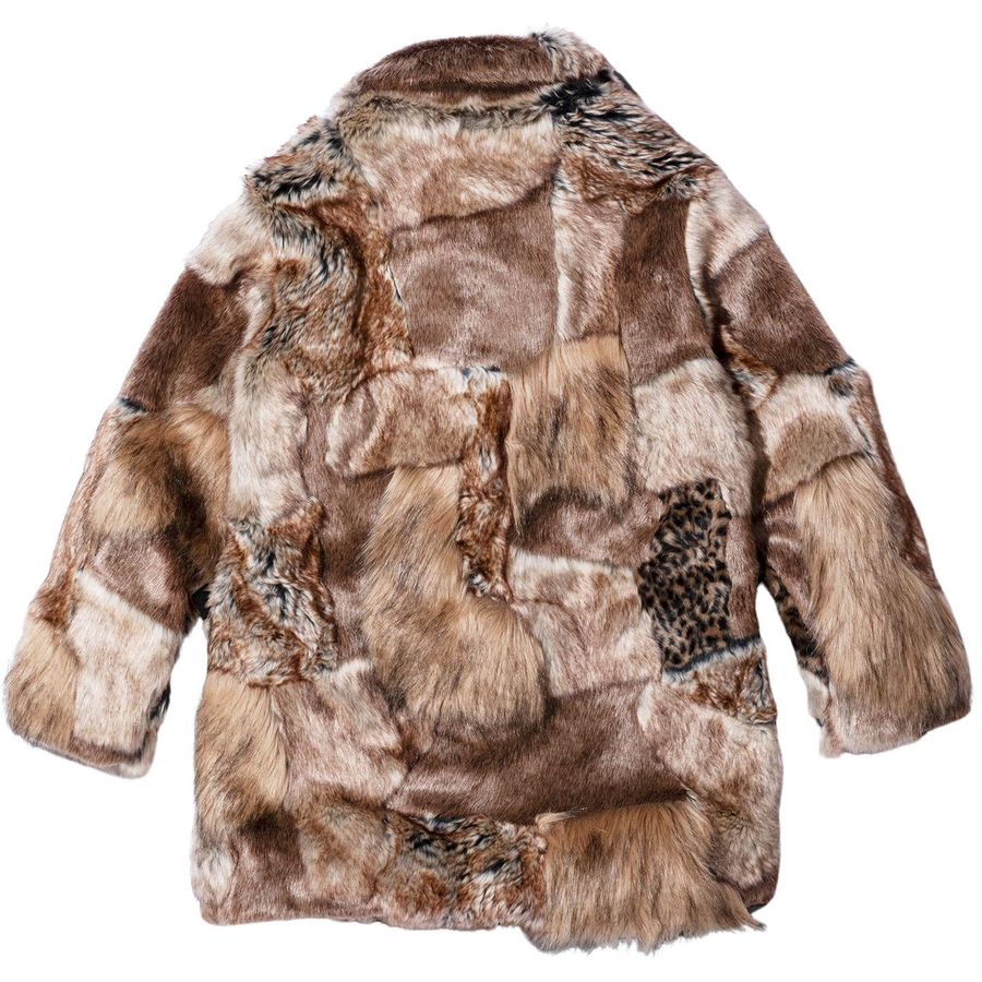 Supreme Supreme MM6 Maison Margiela Patchwork Faux Fur Coat (SS24) - $998