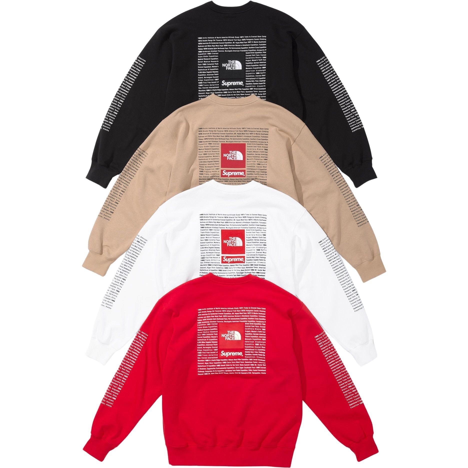 Supreme Supreme The North Face Crewneck (SS24) - $138