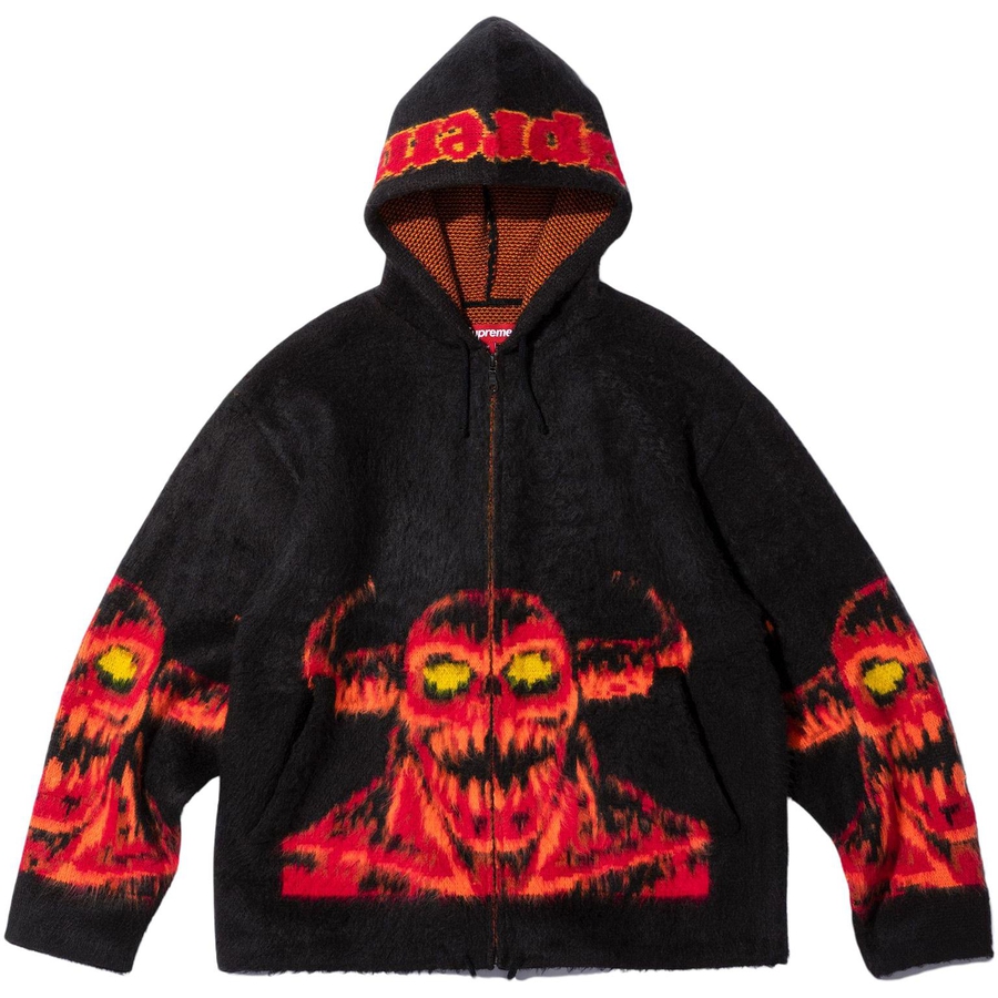 Supreme Supreme Toy Machine Zip Up Hooded Sweater (SS24) - $228